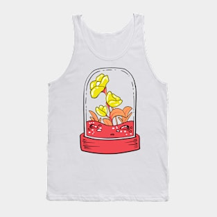 Lithromantic akoiromantic Potion Terrarium Hidden colors Tank Top